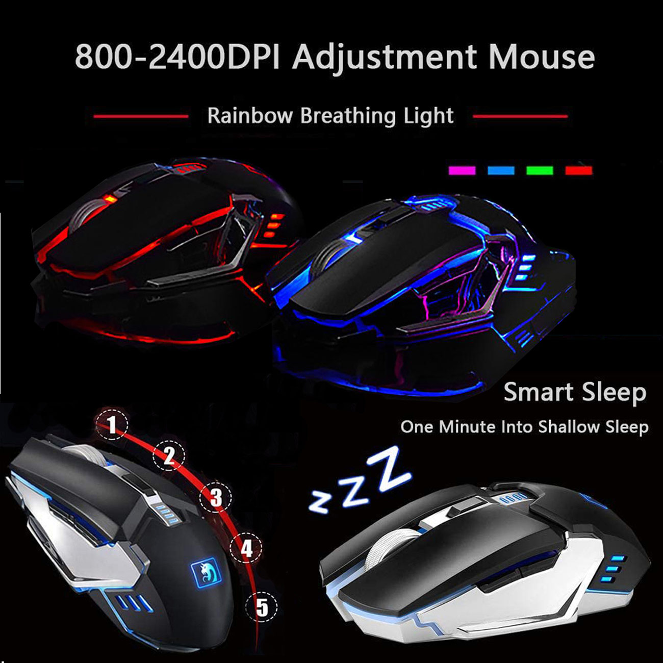 Dongguan Li Hao Hardware Tech Co., Ltd Wireless Gaming Keyboard Mouse Combo